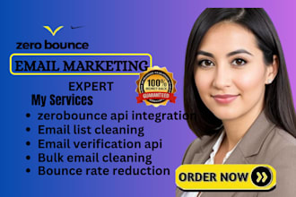 setup zerobounce email verification list cleaning api webhook api integration