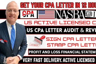 certified cpa tax filling and financial statement expert