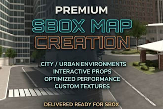 create custom sbox map, environment, and gameplay systems with c scripting