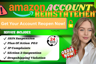 reinstate your amazon seller account amazon account reinstatement wit expert poa