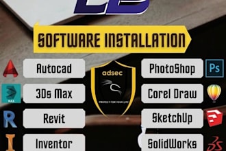 comprehensive software, driver and workstation installation