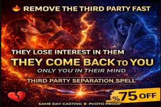 cast break them up end relationship get ex back remove third party spell