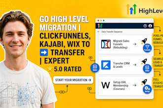 migrate clickfunnels to gohighlevel or kajabi to go high level expert