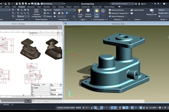 do 3d mechanical cad product, 3d modeling, and product design