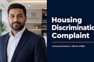 draft a UK housing discrimination complaint against your landlord