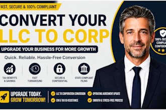convert llc to corporation fast with s corp election