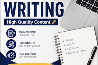 simple arabic content writing service