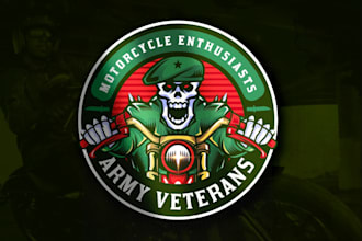 do modern meaningful army, veteran logo