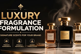 formulate custom perfumes and unique scent creations