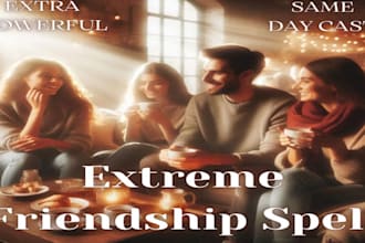 cast powerful friendship spell, obsession spell, love spell same day casting