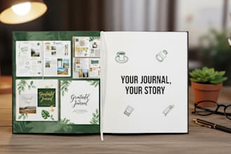 do journal design, prayer journal, workbook design digital planner, kdp journal