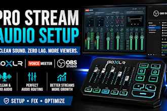 setup goxlr for clean audio in obs for streamers and gamers