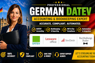 do german accounting using datev, lexware, sevdesk and automate your bookkeeping