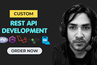 develop rest API in php dotnet node
