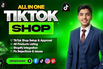 be your dedicated tiktok shop VA for store setup and management