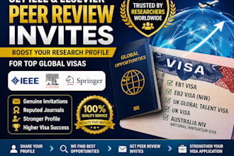 help you get ieee and elsevier peer review invites