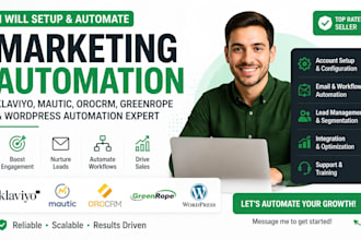 klaviyo platformly mautic orocr greenrope wordpress marketing automation