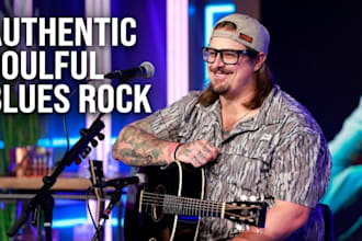 write and sing a soulful blues rock song with powerful guitar and vocals