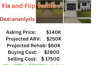provide fix and flip market analysis and cma for investors