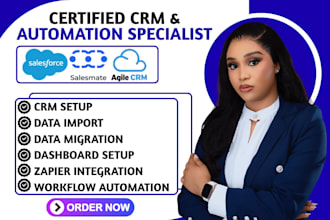 salesforce data migration google sheets zapier integration salesmate agile crm