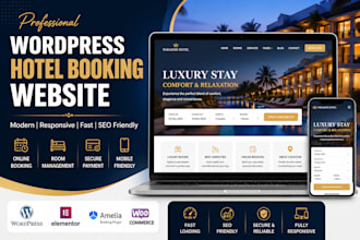 setup a professional wordpress hotel booking and accommodation rental website