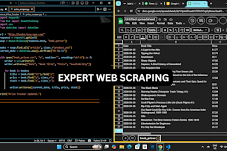 build a custom python web scraper for any website