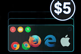 design a minimalist favicon logo for your website