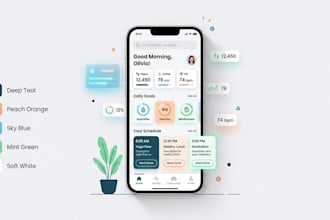 create visually appealing UI UX design
