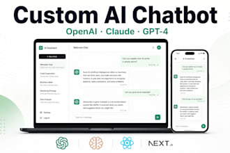 build a custom ai chatbot with openai or claude for your website