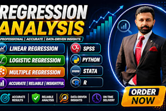 do linear, logistic, multiple regression analysis in spss, python, r, stata