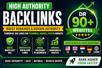 build high authority backlinks for SEO and niche websites