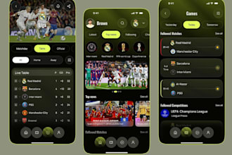 build sports live streaming app like onefootball with stats, real time alerts