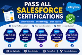 help you pass all salesforce certifications