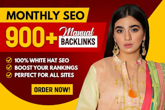 do monthly off page SEO service using authority white hat dofollow backlink