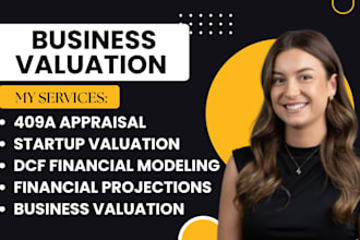 do business valuation, financial due diligence, 409a investment analysis report