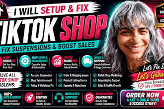 fix and sync tiktok shop products and integrate to shopify, amazon, woocommerce