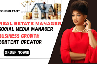 be your social media management for real estate and engaging content and growth
