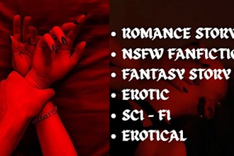 write romance story nsfw fanfiction smut bdsm kinky erotic erotica fantasy story
