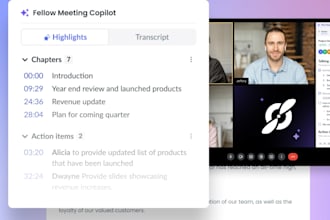 develop ai meeting assistant and analysis web app for recording, transcription