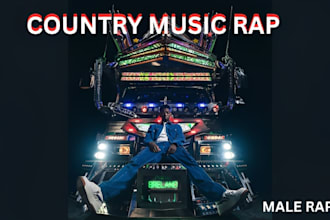 be male rapper, rapper, rap vocals, rap feature, ghostwriter rap, lyrics writing