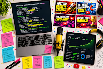 write a faceless youtube script with voiceover and SEO optimization