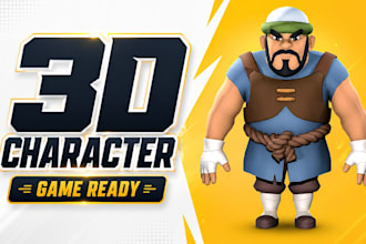 create game ready 3d characters for unity and unreal