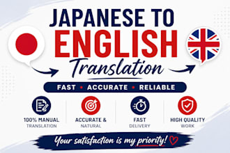 translate japanese to english fast and accurately