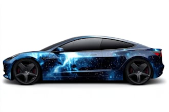 design branding car wrap, vehicle wrap, truck wrap