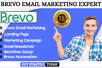 design brevo email marketing landing page marketing campaign brevo emailtemplate