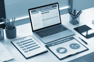 provide iso 22000 haccp gmp sop document certification