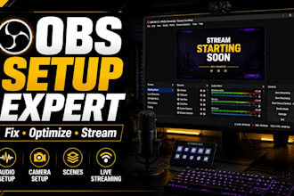 setup and optimize obs studio for streaming