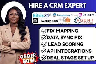 setup twenty crm bitrix24  propstream investorfuse agent legend boldtrail
