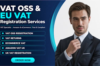 do eu vat oss registration in germany, spain, france, UK for ecommerce