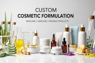 be your cosmetic formulation chemist for product development